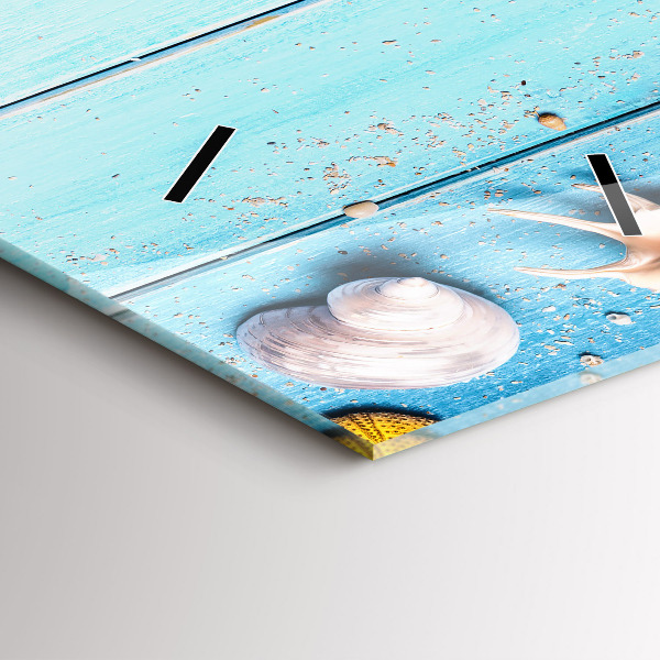 Vertikale Uhr mit motiv Strand-Accessoires
