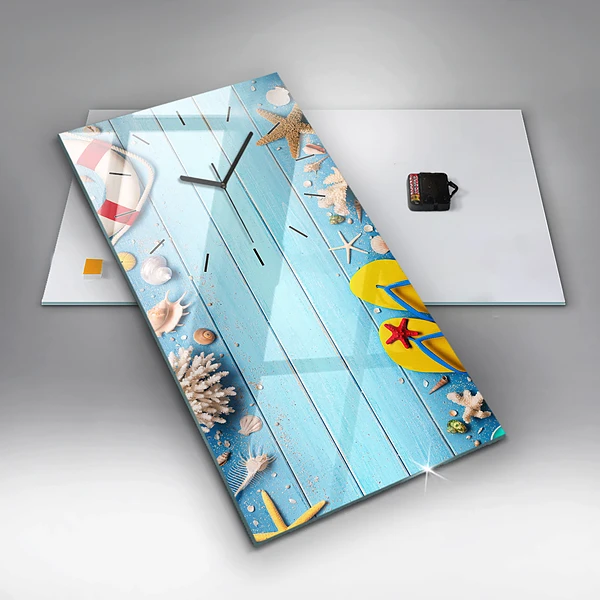 Vertikale Uhr Strand-Accessoires