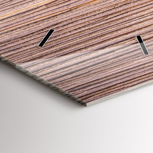 Vertikale Uhr mit motiv Paprika