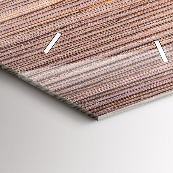 Vertikale Uhr mit motiv Paprika