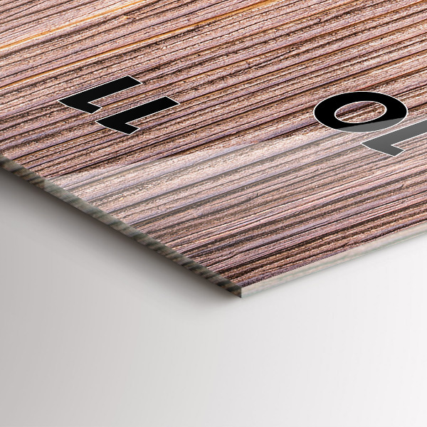 Vertikale Uhr mit motiv Paprika