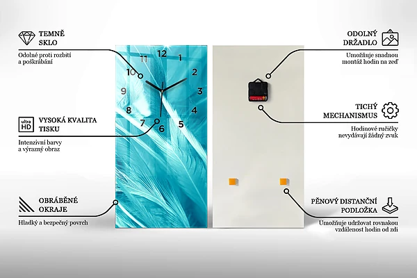 Vertikale Uhr Weinkorken