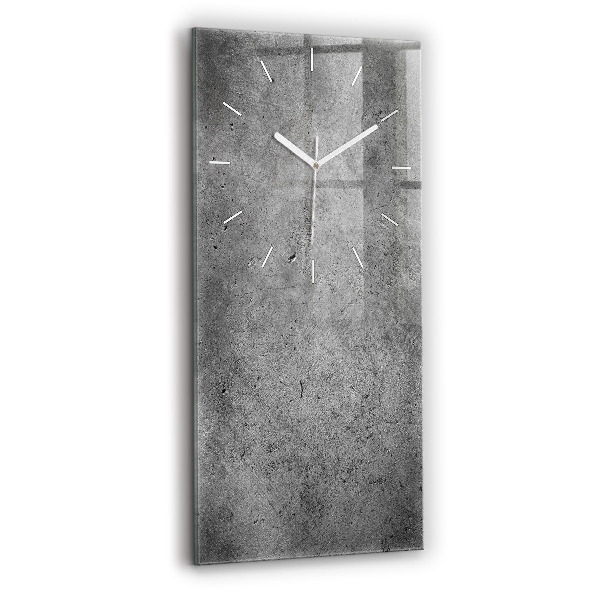 Vertikale Uhr mit motiv Industrielle Wand