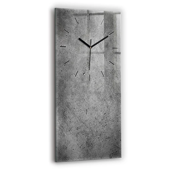Vertikale Uhr mit motiv Industrielle Wand