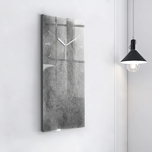 Vertikale Uhr mit motiv Industrielle Wand