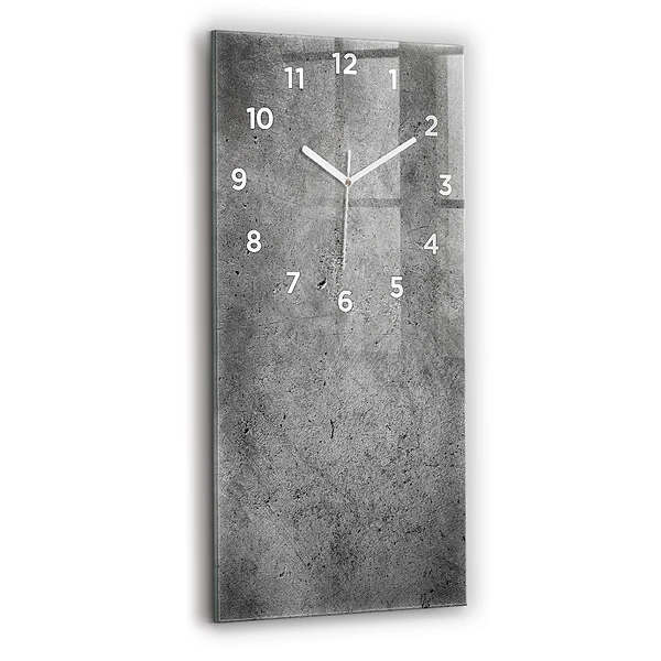 Vertikale Uhr mit motiv Industrielle Wand