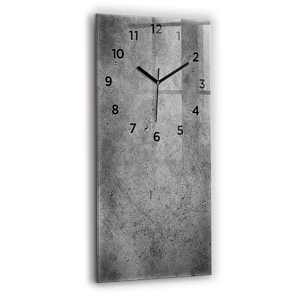 Vertikale Uhr mit motiv Industrielle Wand