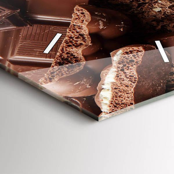 Vertikale Uhr Schokoladentafeln