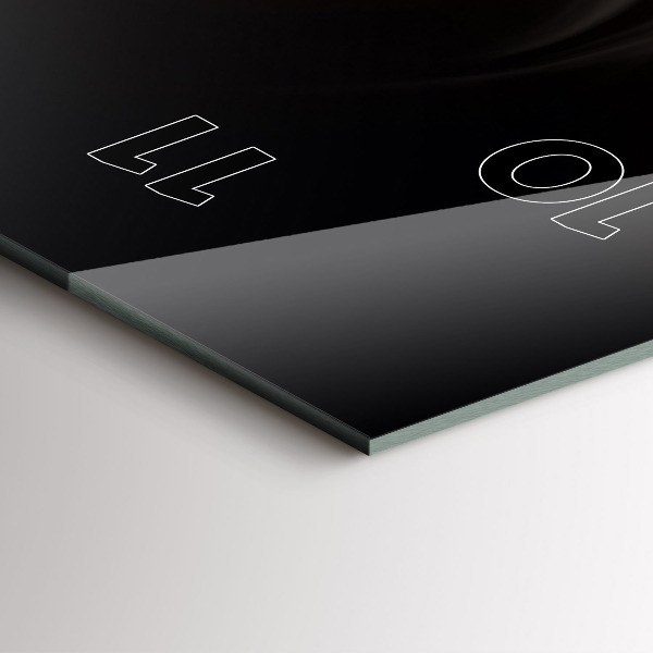 Vertikale Uhr Kaffeetasse