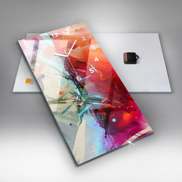 Vertikale Uhr Reihen von Gewürzen