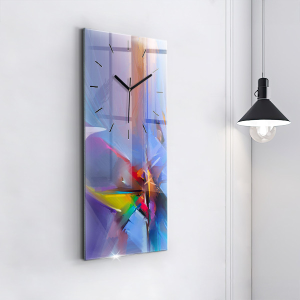 Vertikale Uhr mit motiv Meereslandschaft