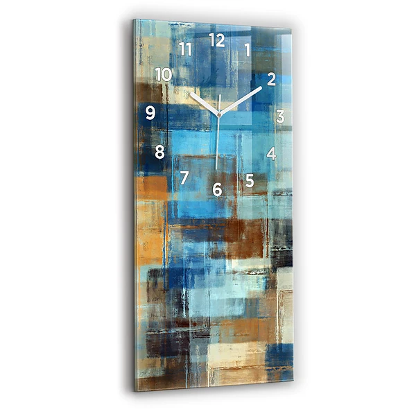Vertikale Uhr Bunter Hintergrund - abstrakt
