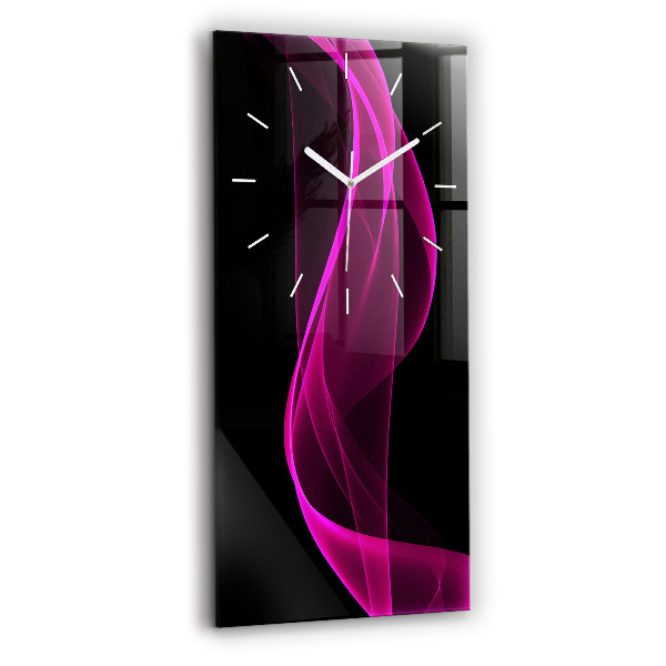 Vertikale Uhr Rosa Abstraktion