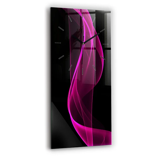 Vertikale Uhr Rosa Abstraktion
