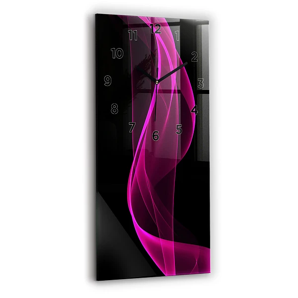 Vertikale Uhr Rosa Abstraktion