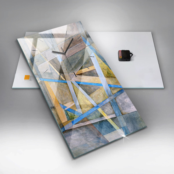 Vertikale Uhr mit motiv Impressionistische Malerei