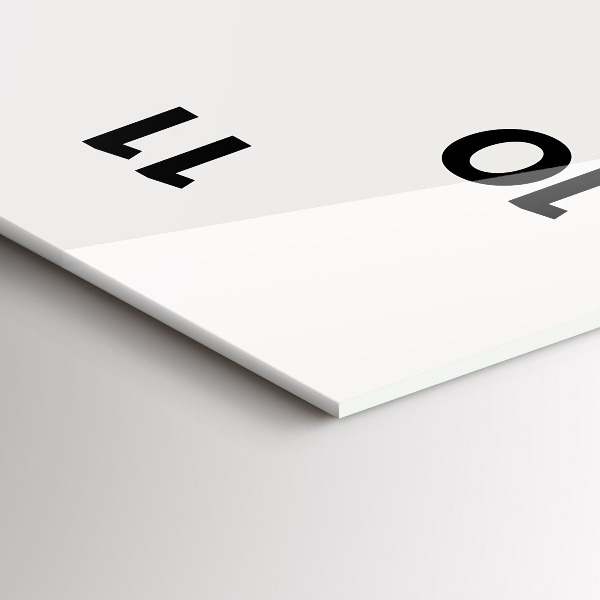 Vertikale Uhr Mondphasen und das Auge