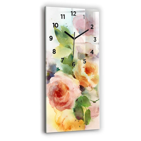 Vertikale Uhr Die Natur visualisieren