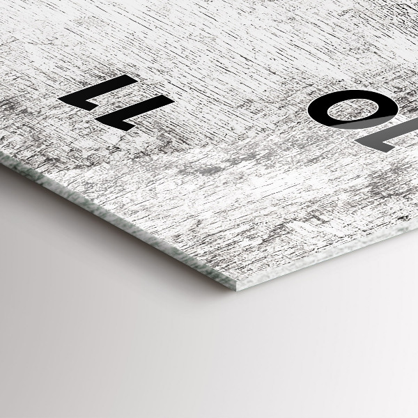 Vertikale Uhr Dekorative Pflanzen