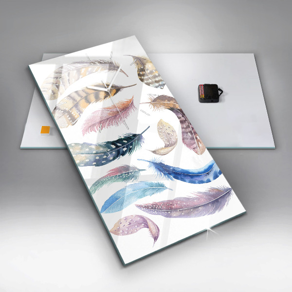 Vertikale Uhr Retro-Kunst Illustration