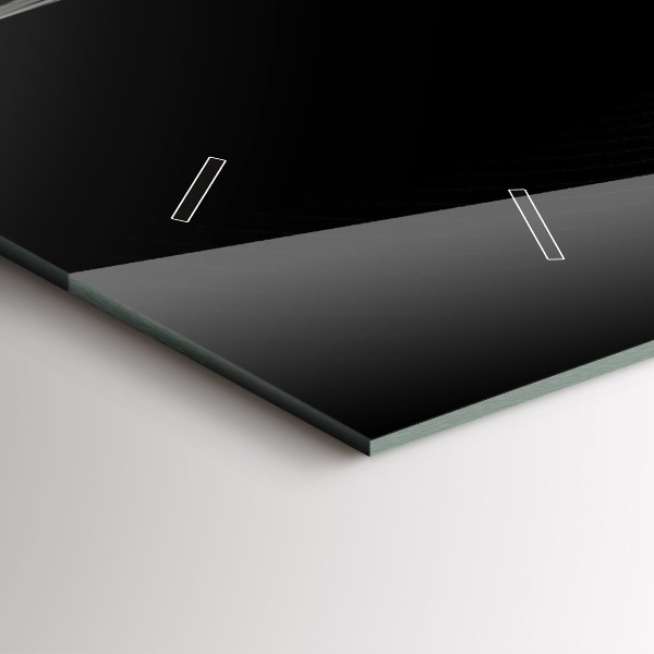 Horizontale Uhr Abstrakter Rauch