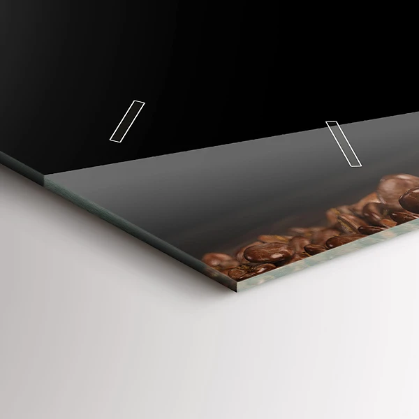 Horizontale Uhr mit motiv Tasse heißer Kaffee