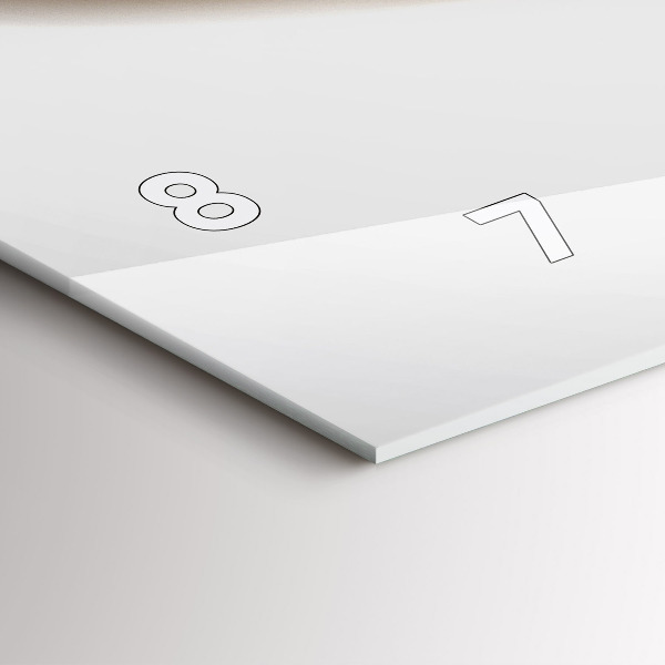 Horizontale Uhr Abstrakte Linien