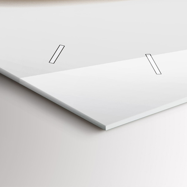 Horizontale Uhr Abstrakte Linien