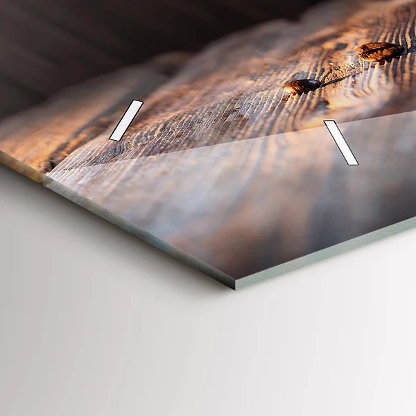 Horizontale Uhr mit motiv Tasse Kaffee