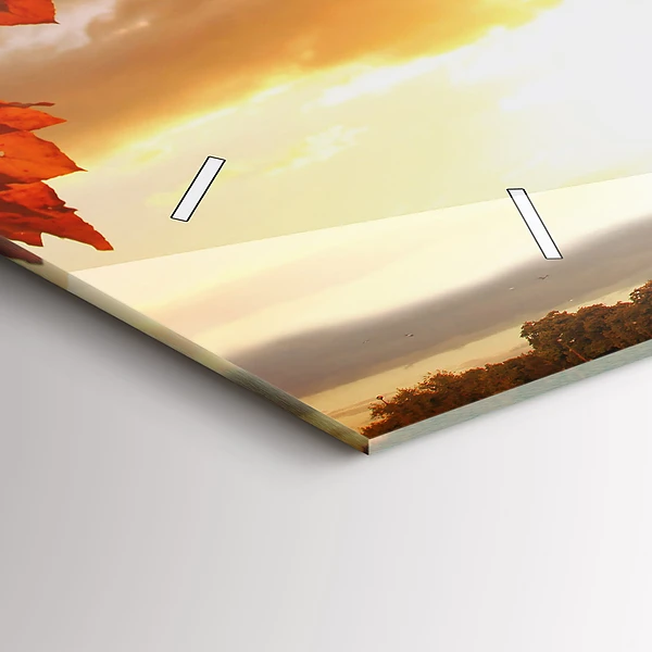 Horizontale Uhr mit motiv Eiffelturm