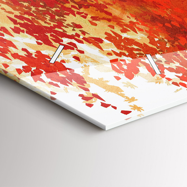 Horizontale Uhr Braut im Herbst