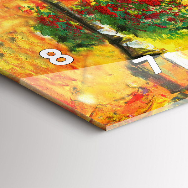 Horizontale Uhr Rialtobrücke in Venedig