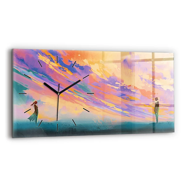 Horizontale Uhr Platonische Liebe