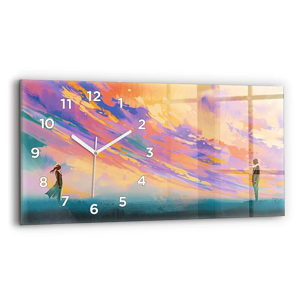 Horizontale Uhr Platonische Liebe
