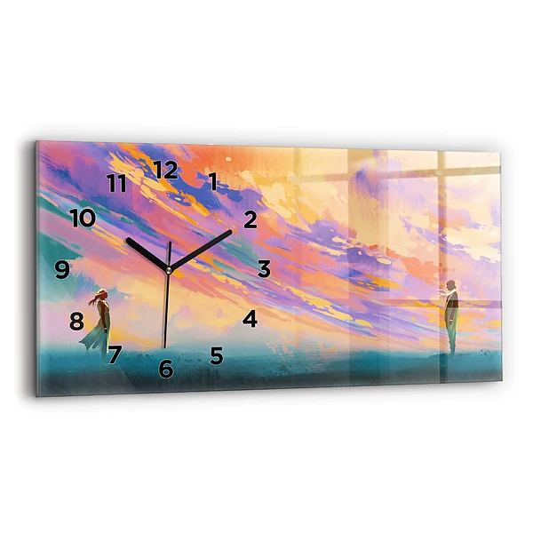 Horizontale Uhr Platonische Liebe