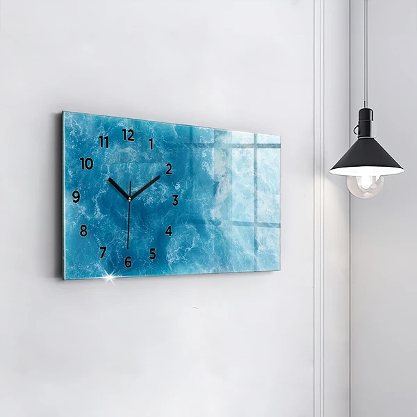 Horizontale Uhr Meerwasser