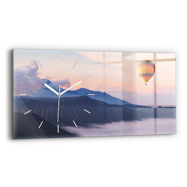 Horizontale Uhr Schöne Landschaft