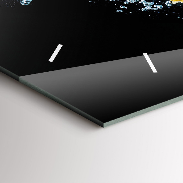 Horizontale Uhr mit motiv Ananas