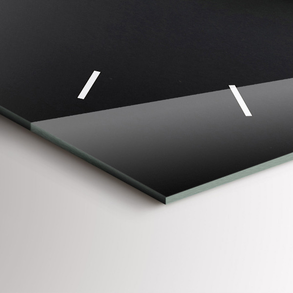 Horizontale Uhr mit motiv Tasse Kaffee