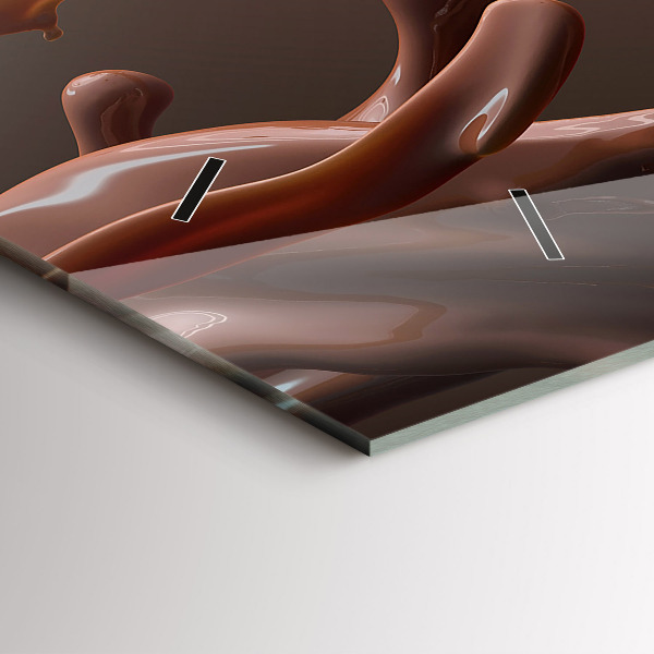 Horizontale Uhr Kakao