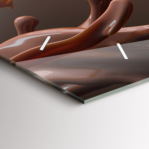 Horizontale Uhr Kakao