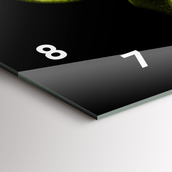 Horizontale Uhr Limetten