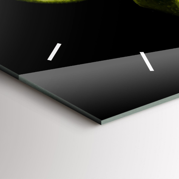 Horizontale Uhr Limetten