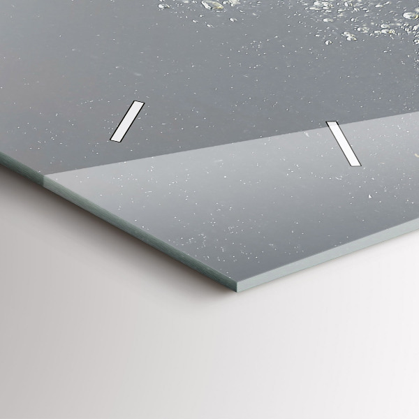 Horizontale Uhr Zitrusfrüchte im Wasser