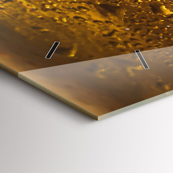 Horizontale Uhr mit motiv Bierkrug