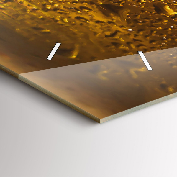 Horizontale Uhr mit motiv Bierkrug