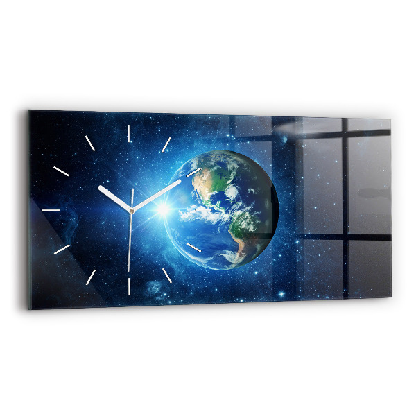 Horizontale Uhr Erde und die Galaxie - NASA