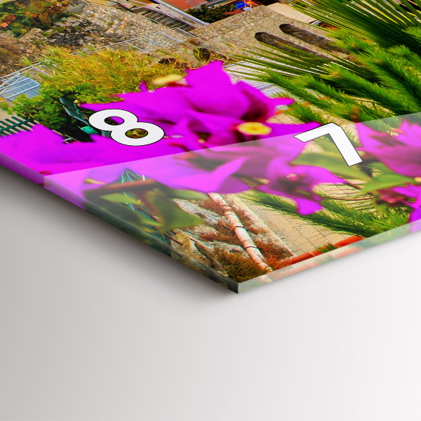 Horizontale Uhr Cinque Terre Küste