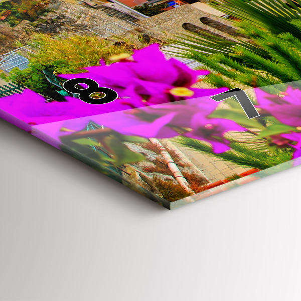 Horizontale Uhr Cinque Terre Küste