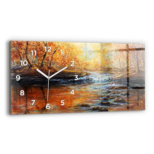 Horizontale Uhr Schöne Kunst
